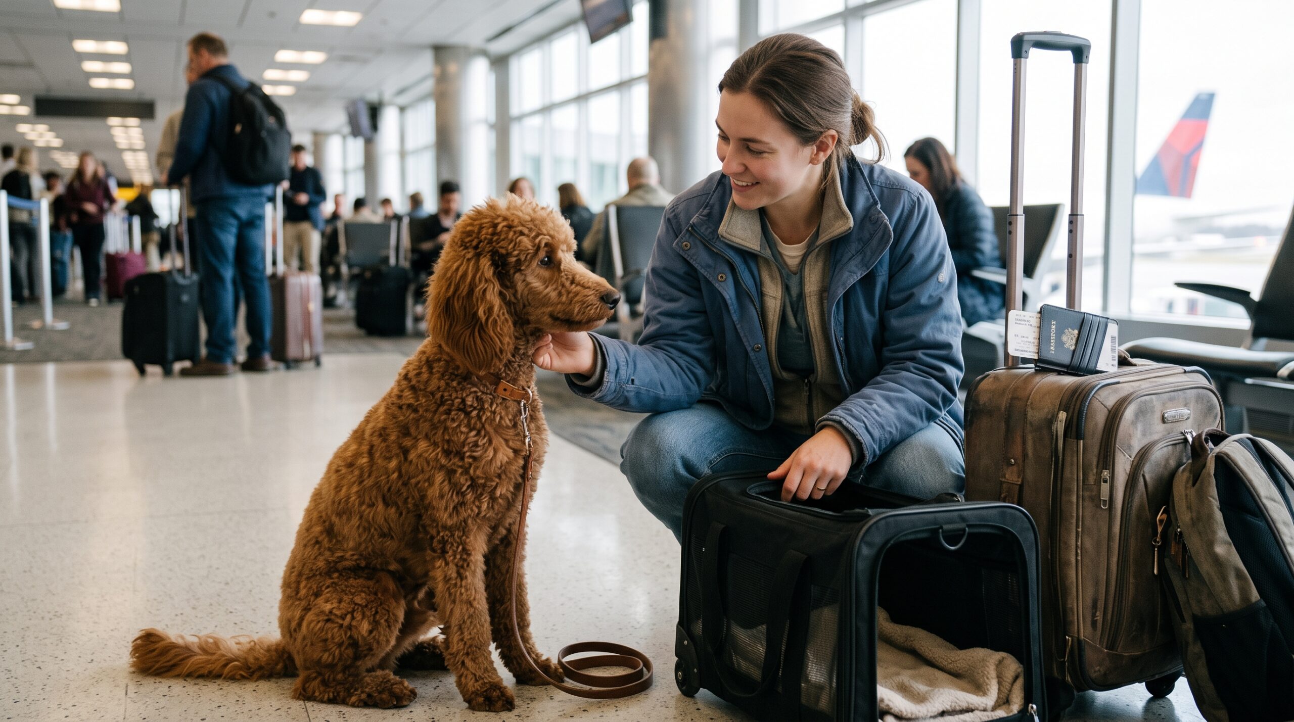 ¿Cómo viajar en avión con tu perro? Todo lo que debes preparar antes del vuelo
