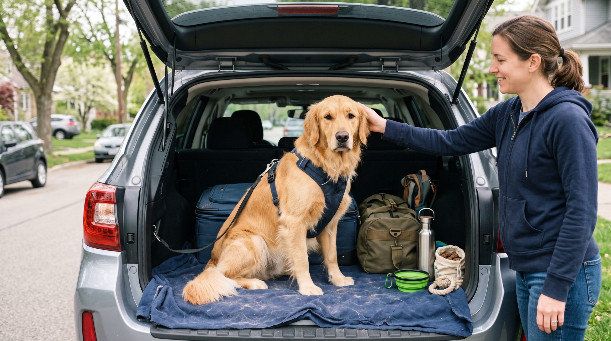 ¿Tu perro se marea cuando viaja en carro? Consejos para ayudarlo durante el trayecto