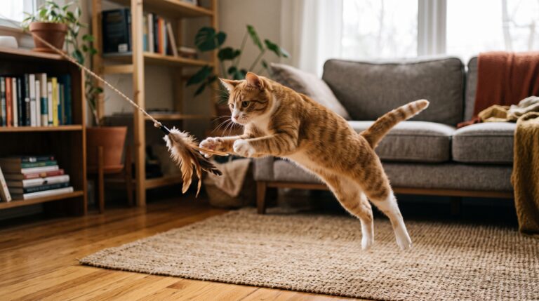 126 Juegos que estimulan el instinto natural de tu gato