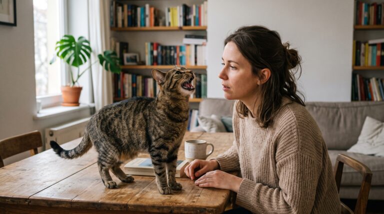 157 Mi gato maúlla mucho qué puede estar intentando comunicar