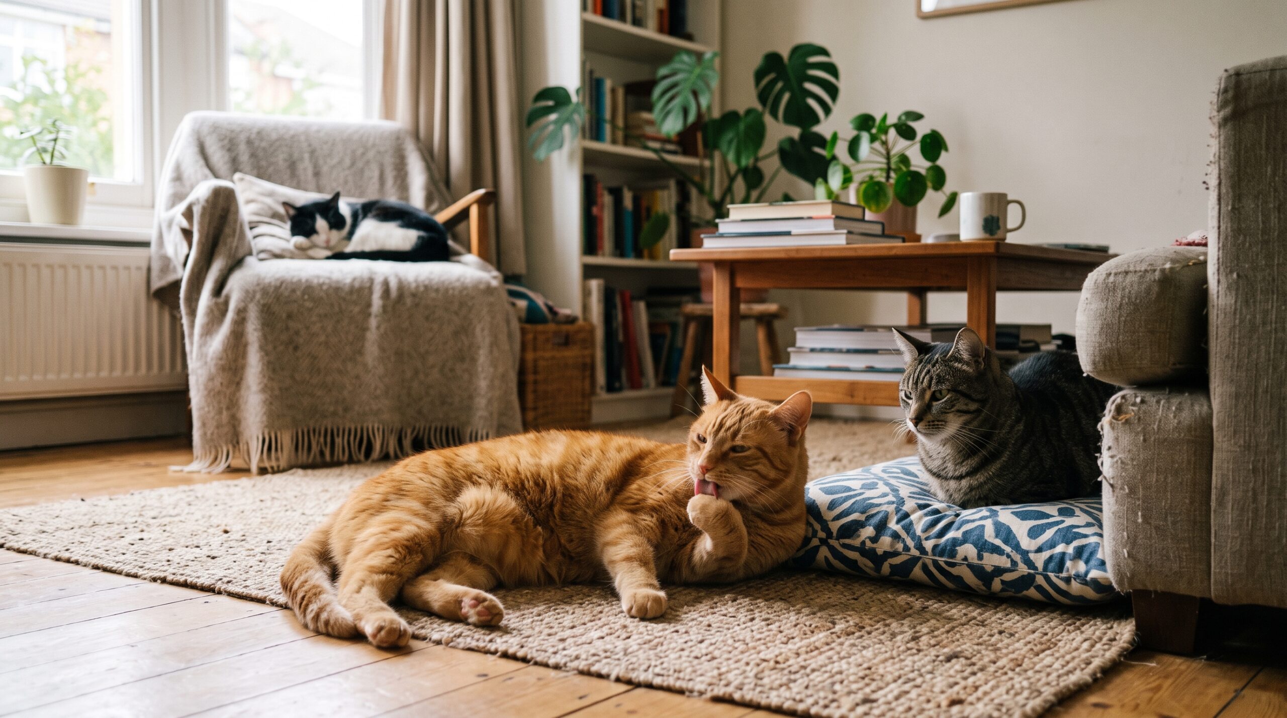 Convivencia entre varios gatos: cómo detectar tensiones antes de una pelea