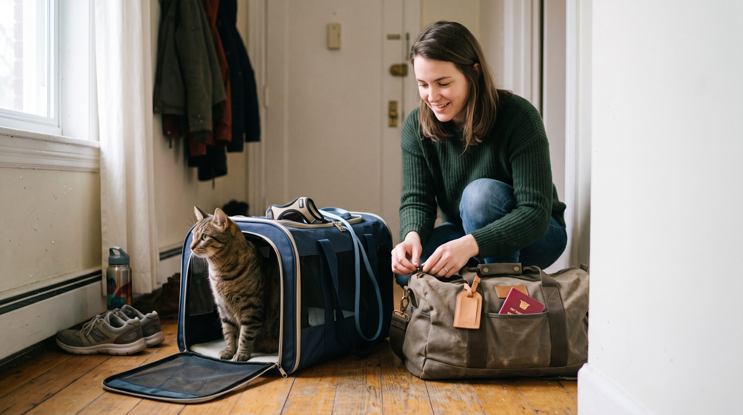 Viajar con tu gato: cómo prepararlo antes, durante y después del viaje