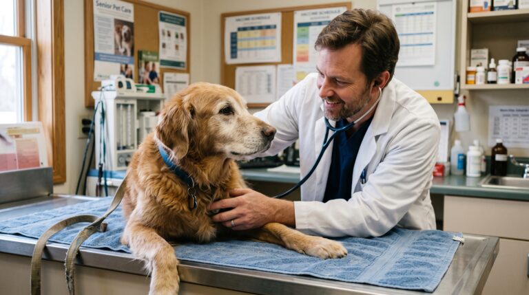 83 Por qué los chequeos veterinarios son aún más importantes en los perros mayores