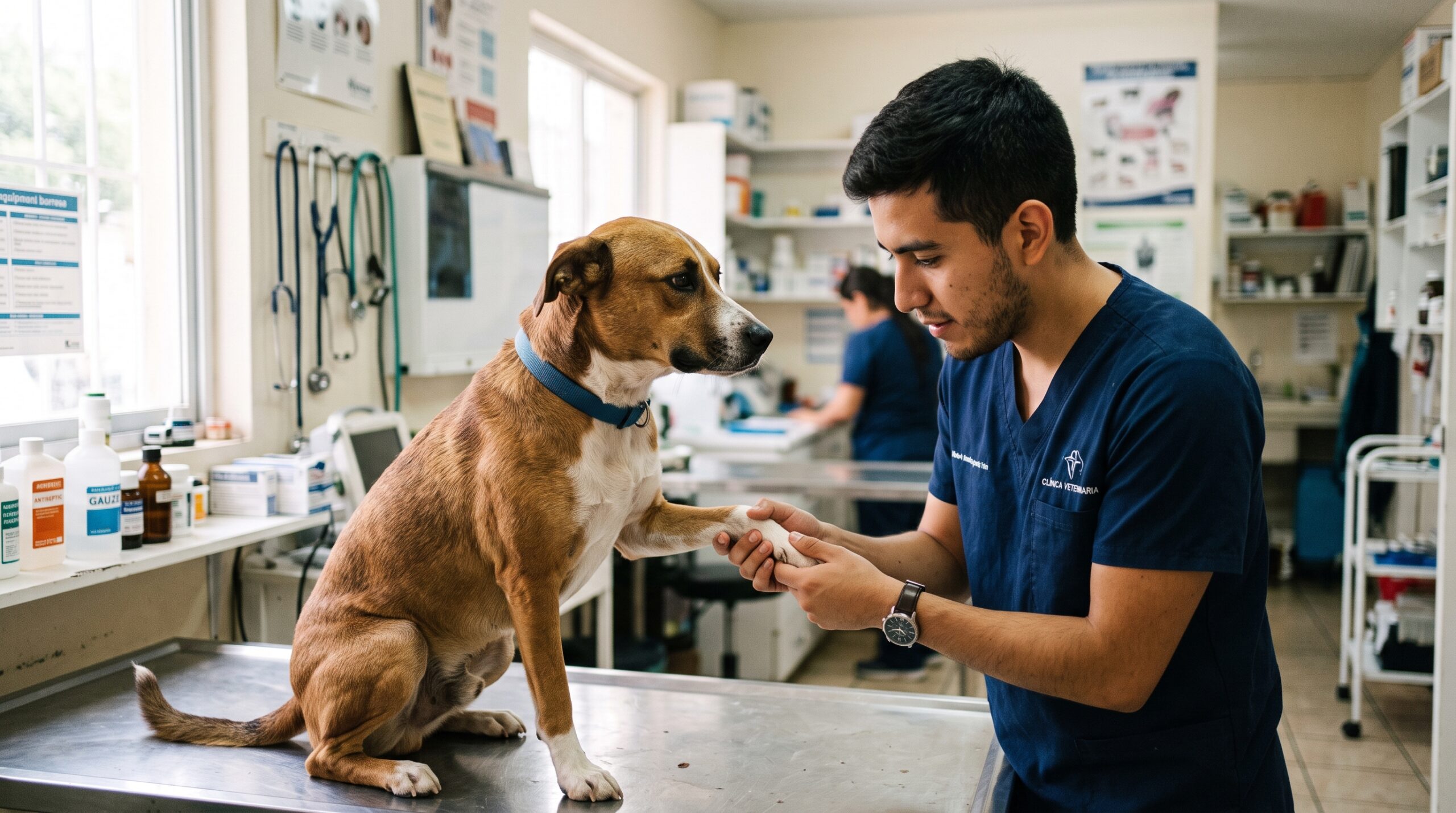 ¿Qué hacer si tu perro se hace una herida? Primeros cuidados antes de acudir al veterinario